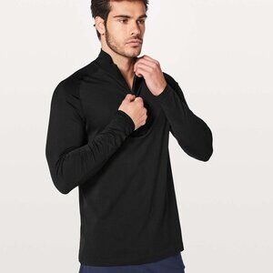Lululemon Metal Vent Tech Half Zip - Black / Grey (M)